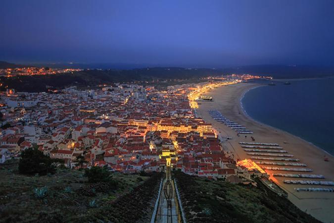 Ocean Getaway - Private Parking And Sea View Apartment Nazare Luaran gambar